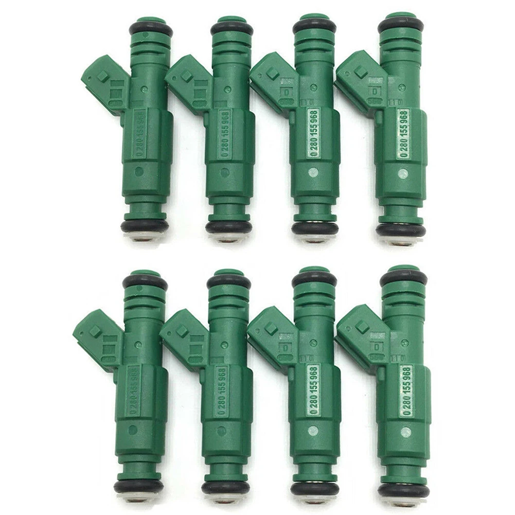 8Pcs Injector 0280155968 For Volkswagen Audi Volvo Ford Dodge 1.8T 2.3L 440CC 0280155968 0280156127 Fuel Injector Auto Parts