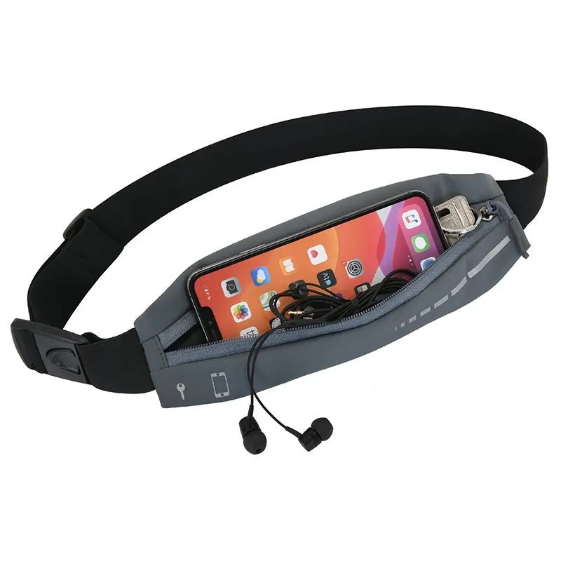 

Outdoor sports small mobile phone bag women's running fitness with multiple compartments waist bag men