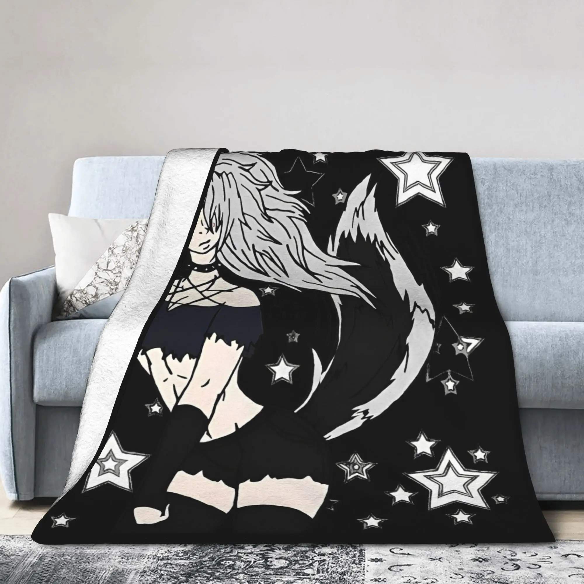 JDC Loona  Blankets  Flannel Awesome Soft Throw Blankets for Home Textile Decor,
