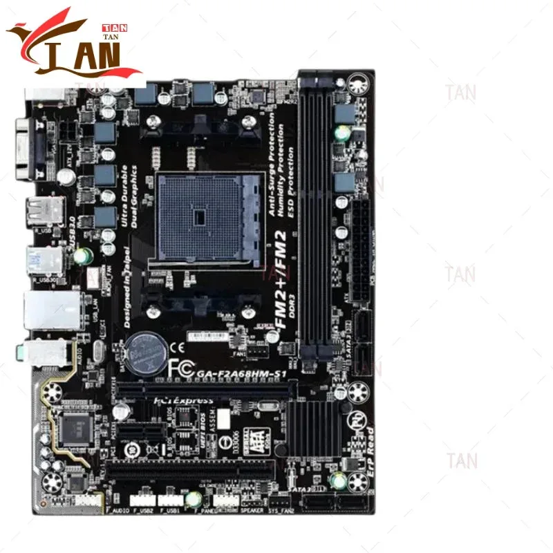 

Материнская плата XMSJ для Gigabyte GA-F2A68HM-S1, 64 ГБ DDR3, Micro ATX, 100% протестирована, быстрая доставка, TT