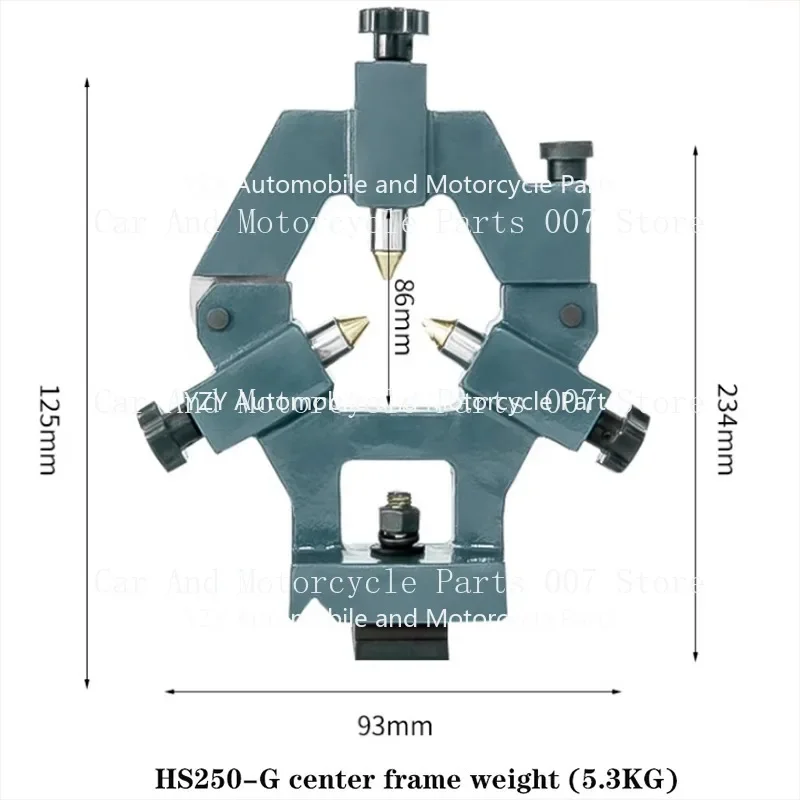 Mini Torno Quadro Central para Carpintaria, Suporte De Torno De Metal, Estável Porta-ferramentas, Acessórios domésticos, CJM250