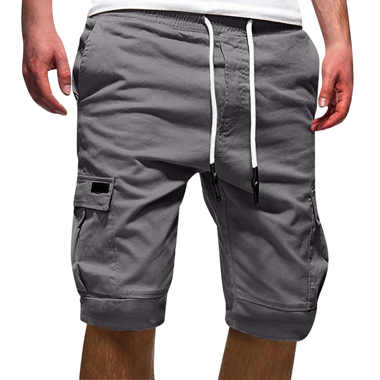 Men cargo shorts High quality fabric wear resistants shorts Sports Casual Loose Short pants Casual Jogging Shorts Pants jorts