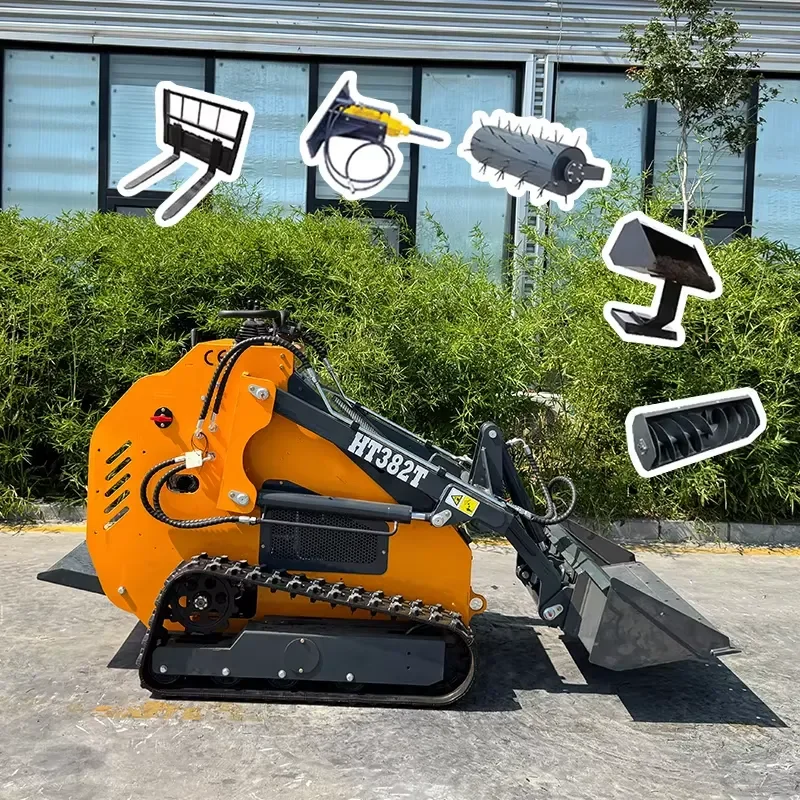Eur 5 16.5Kw Mini Skid Steer Diesel Customized Ce Epa Certified 23HP Mini Skid Steer Loader for Sale