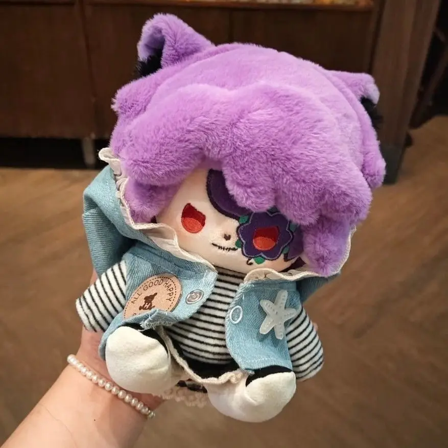 20cm Game Identity Ⅴ Norton Campbell Plush Doll Cotton Body Figures Anime Role Dress Up Plushie Toys Cartoon Pillow Xmas Gift