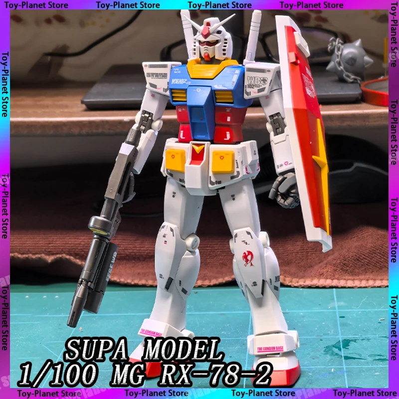 

NEW SUPA KO MG 2.0 RX-78-2 Action Figure 3306 RX-78 Anime Figures 1/100 Scale Assembly Model Kit Plastic Toys Birthday Gift