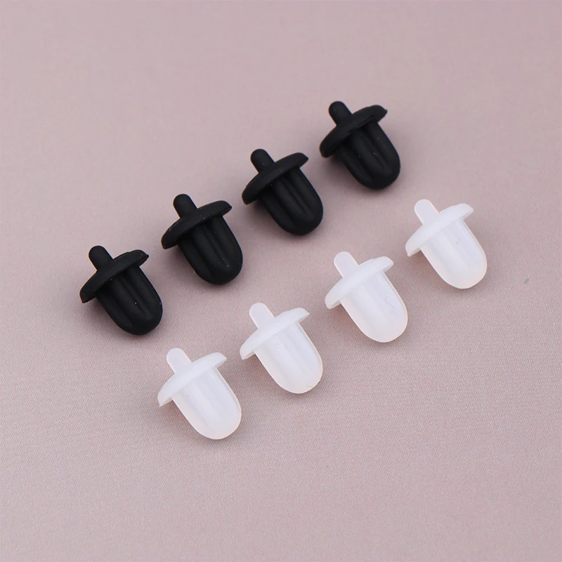 5/10 قطعة سيليكون المطاط مكافحة الغبار المقابس واجهة الغبار غطاء ل 6.35 مللي متر الصوت جاك PC DVD ميكروفون المقبس اكسسوارات