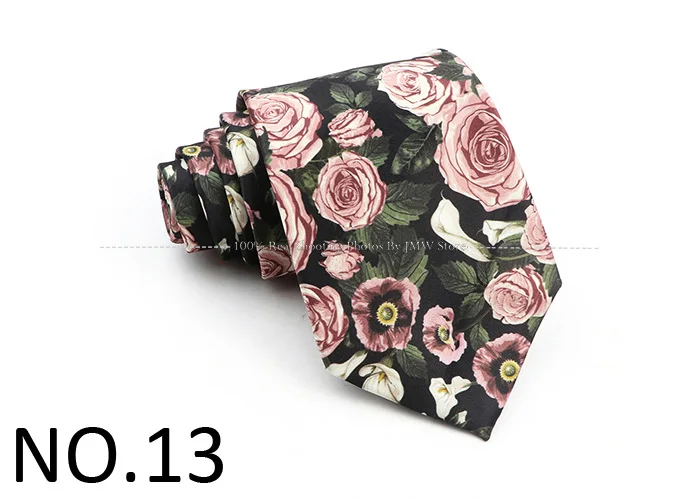Einzigartiges Design für Herren, weiche Seidenkrawatten, Hausgesicht, Blumenansicht, Muster, Zeichnungsstil, braun-weiße Krawatte für Party, Hochzeit, Neuheitsgeschenk – Detail 13