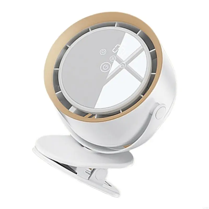 Convenient Office Indoor Fan Plastic Texture Suitable for Home and Travel Use
