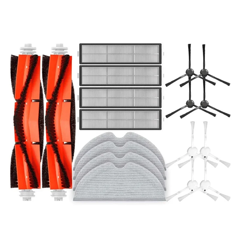 مجموعة واحدة متينة من فلتر Hepa لاستبدال المكنسة الكهربائية الروبوتية Dreame Bot D10S / D10S Pro