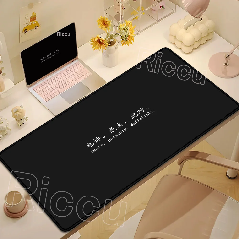 

New Symbol Kanji Chinese Character "Love" Gaming Mouse Pad Mousepad Game Professional E-Sports Mice Mat LockEdge Laptop Desk Mat