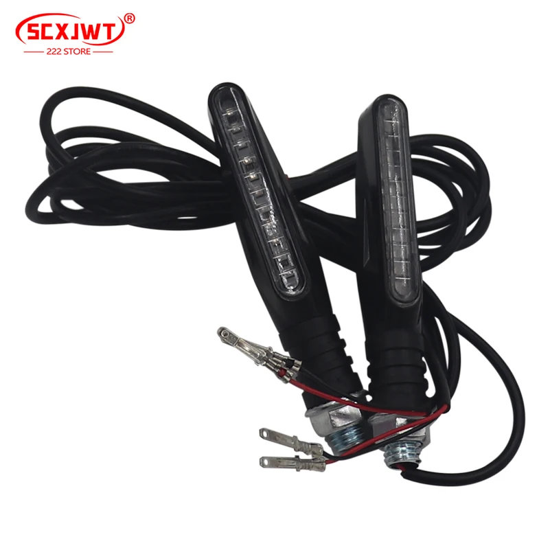 60v One word shape turn signal for Citycoco Electric Scooter/motorcycle modified Accessories parts