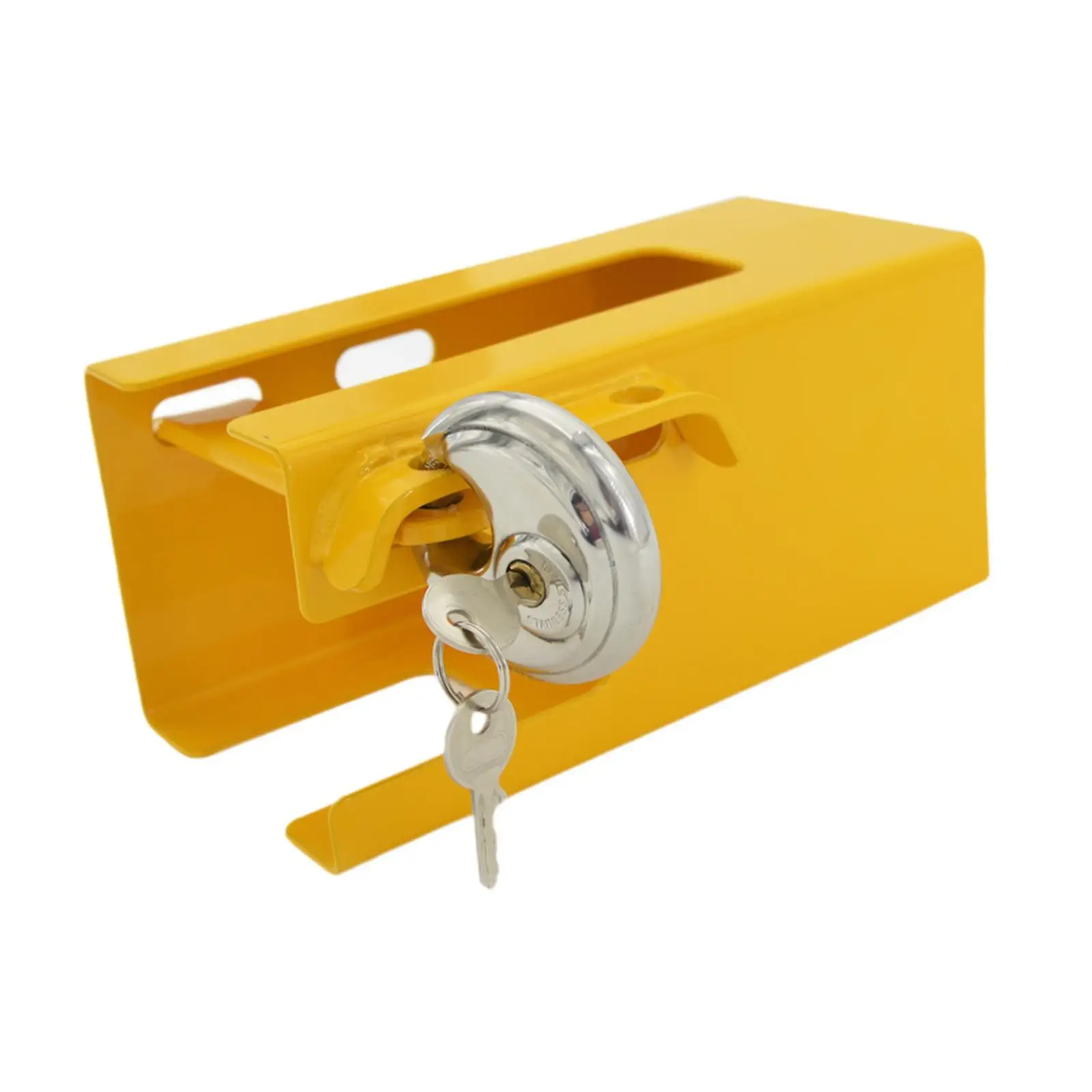 

Adjustable Steel Trailer Coupler Lock Heavy Duty Locking Hitch Pin Set for Travel Trailers RV Truck Car Accessories