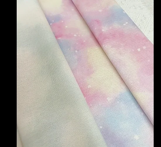 

Bright Color Fabric DIY Background Fabric Hand-dyed Gradient Stained Embroidery Fabric 50-70CM Cross Stitch Fabric