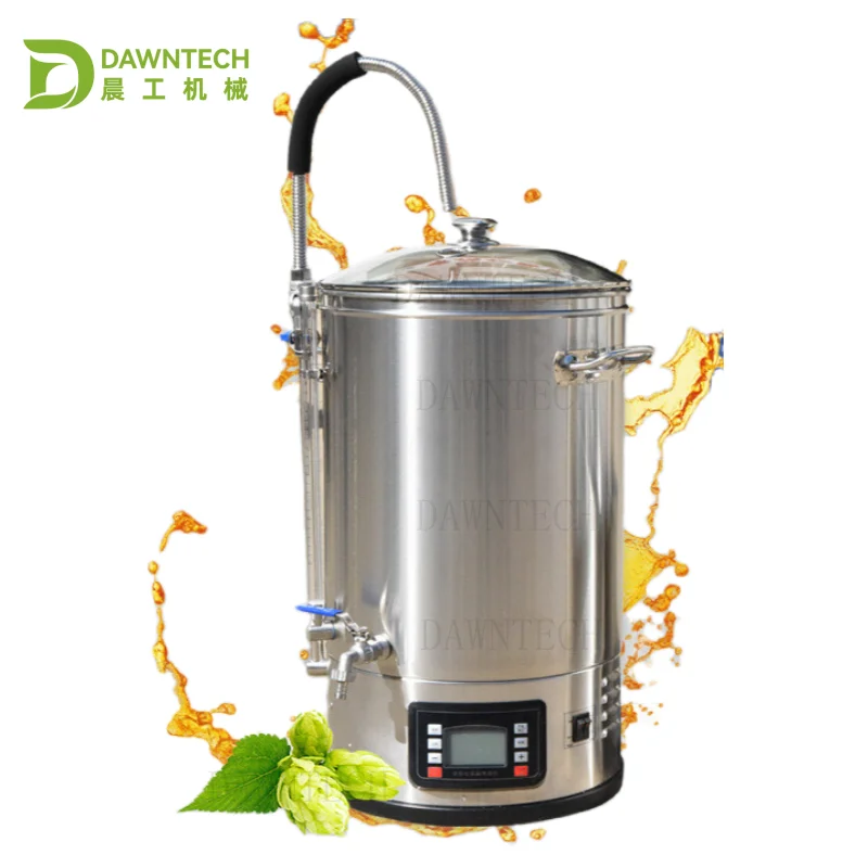 Mini Beer Making Kit Electric Craft Beer Maker with Mash Tun Beer Making Machine Maquina Para Hacer Cerveza