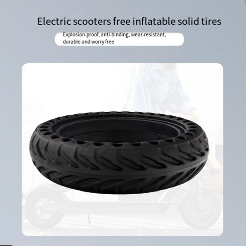 Electric Scooter Tire 8Inch Honeycomb Tire For Xiaomi M365 Inflation-Free Shock-Absorbing Solid Tire Replacement Parts