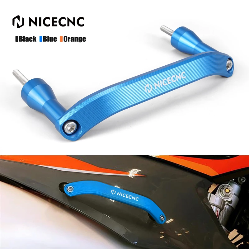 

NICECNC For Husqvarna TE 300i TE 250i FE 350 FE 501 2020-2023 TX 300 FC 350 Rear Grab Handle For GasGas EC 300 EC 250 2021-2023