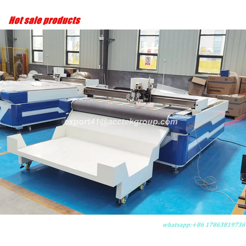 

Intelligent Digital CNC Vibration Knife Automatic Cardboard Cutting Machine Automatic Loading And Unloading