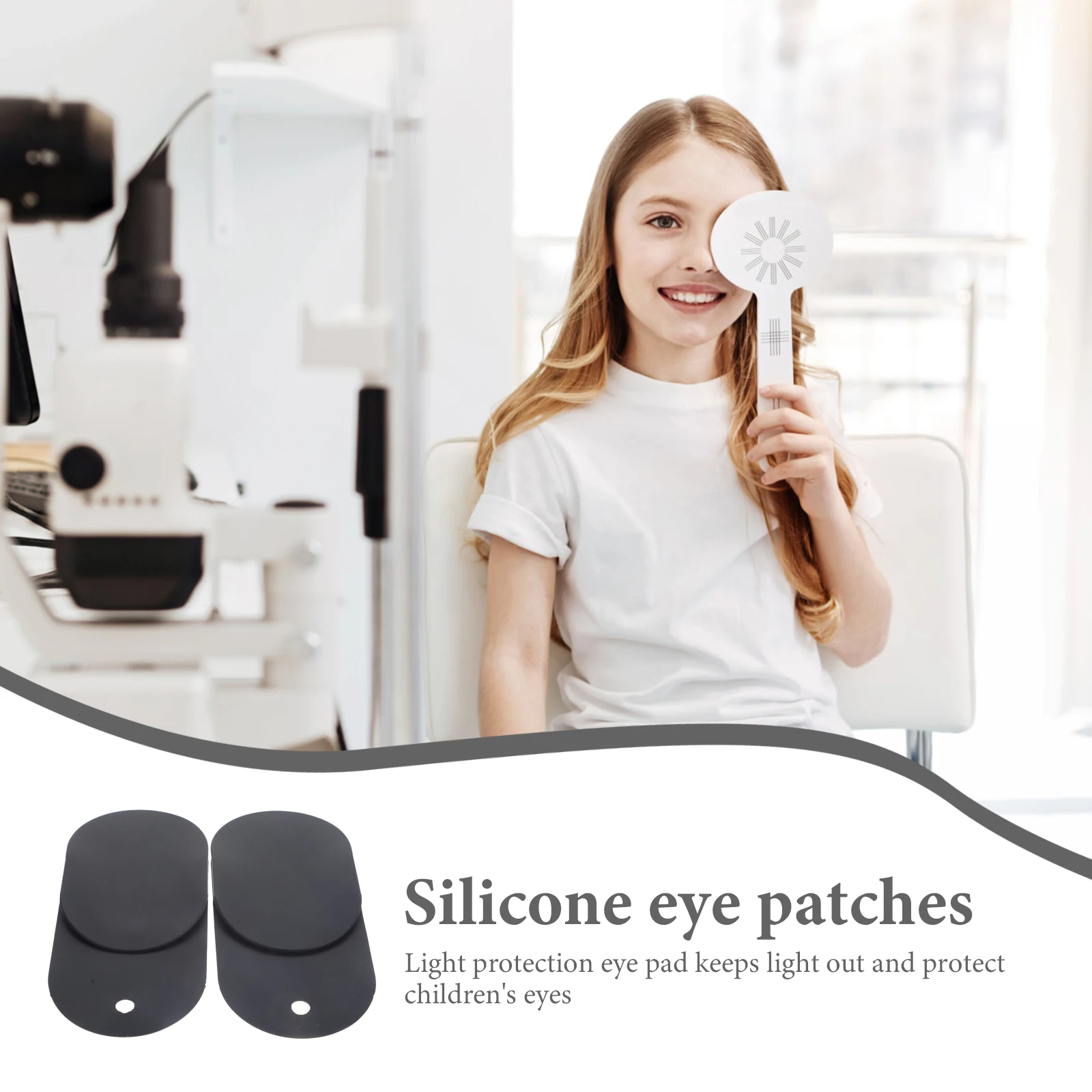 

Silicone Eye Mask Patches for Lazy Reusable Kid Kids Amblyopia Toddler Protector