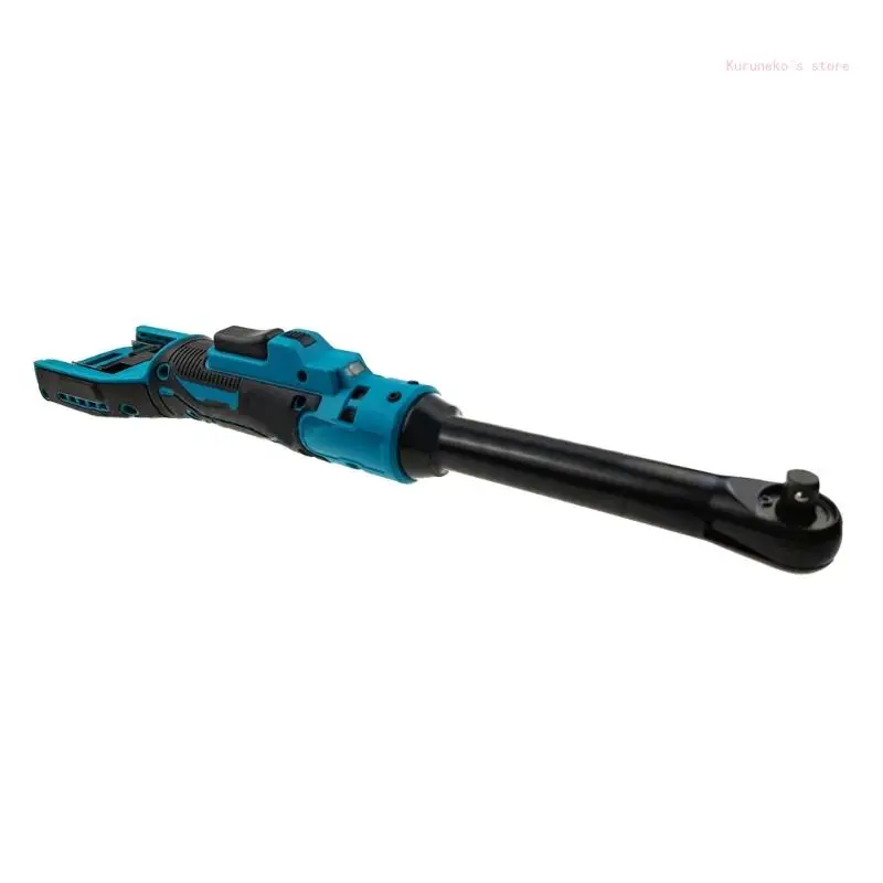 40Ft lbs 3/8 무선 래칫 렌치 6인치 긴 목 렌치 400RPM 가변 속도 전동 공구