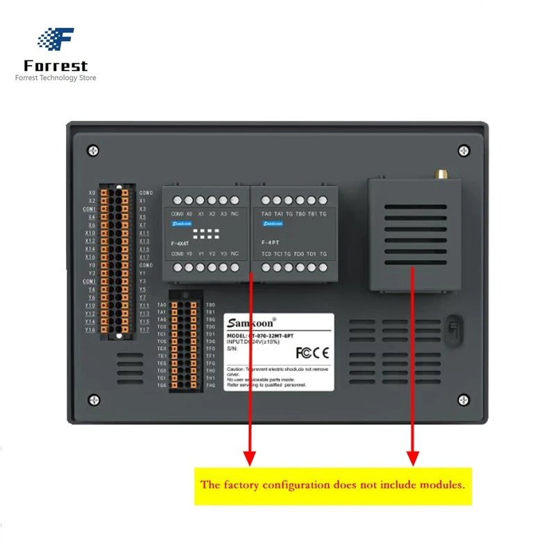 Samkoon HMI+PLC GT-070-32MT-8PT GT-070-32MT-8PT-G GT-070-32MT-8TC GT-070-32MT-8TC-G 7 inch Touchscreen all-in-one machine