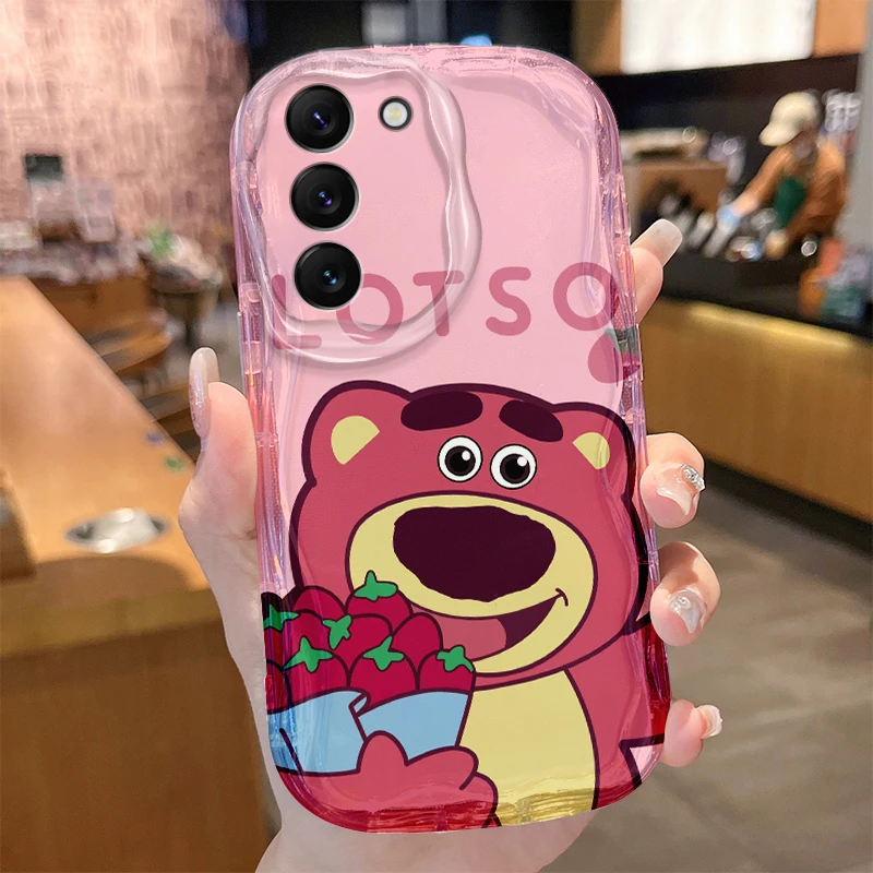 Disney Lotso Wave Case for Samsung Galaxy S24 S23 S22 S21 Ultra Plus S20 FE A73 A72 A71 A55 A54 5G A53 A52 A51 4G A50S A50 Cover image 2