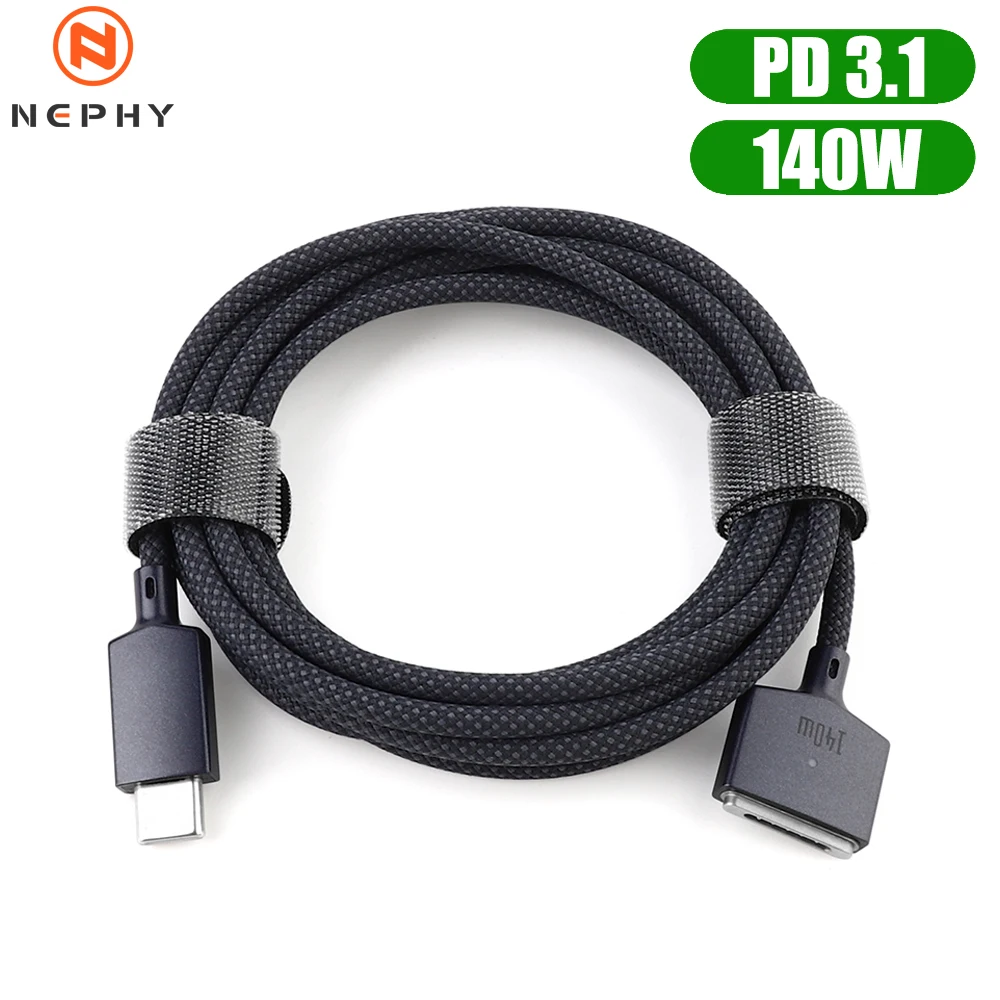 2M PD 140W Cable For USB Type C To Magsafe 3 Macbook Air/Pro 2022