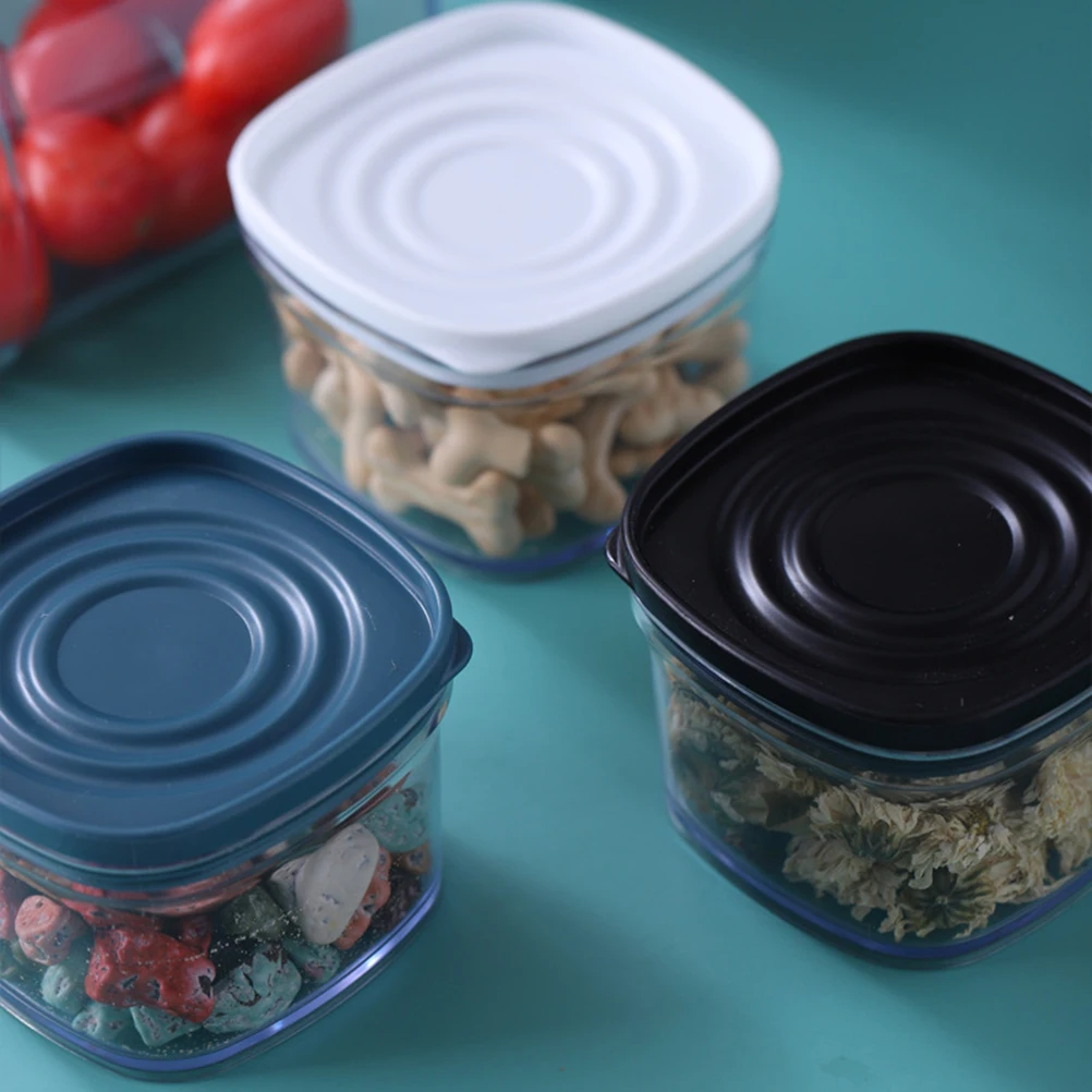 

2 PCS Food Preservation Jar Multifunctional Storage Container Sealed Canister with Cover