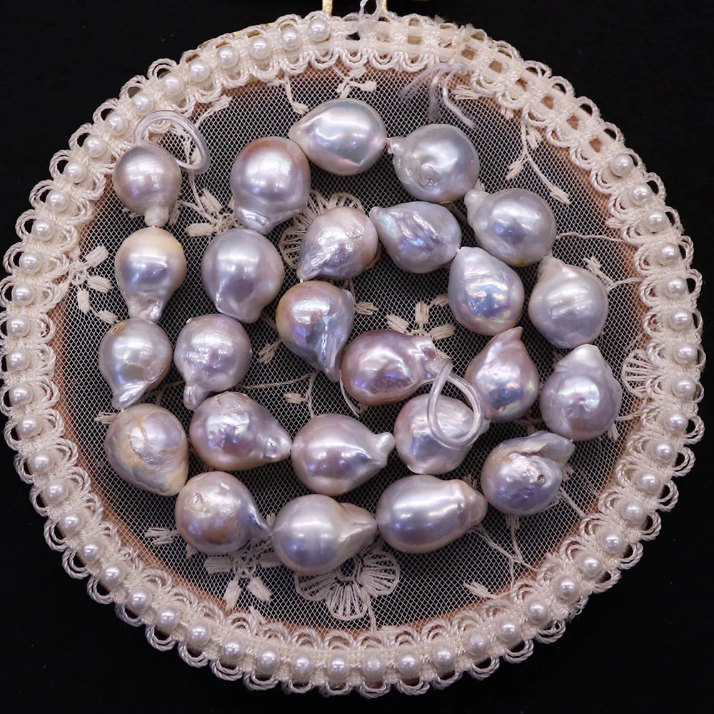

Natural Freshwater Pearl Small Tail Shape Beads Baroque Pearl Straight Hole Loose Bead 1 Strand DIY Necklace Bracelet Jewelry