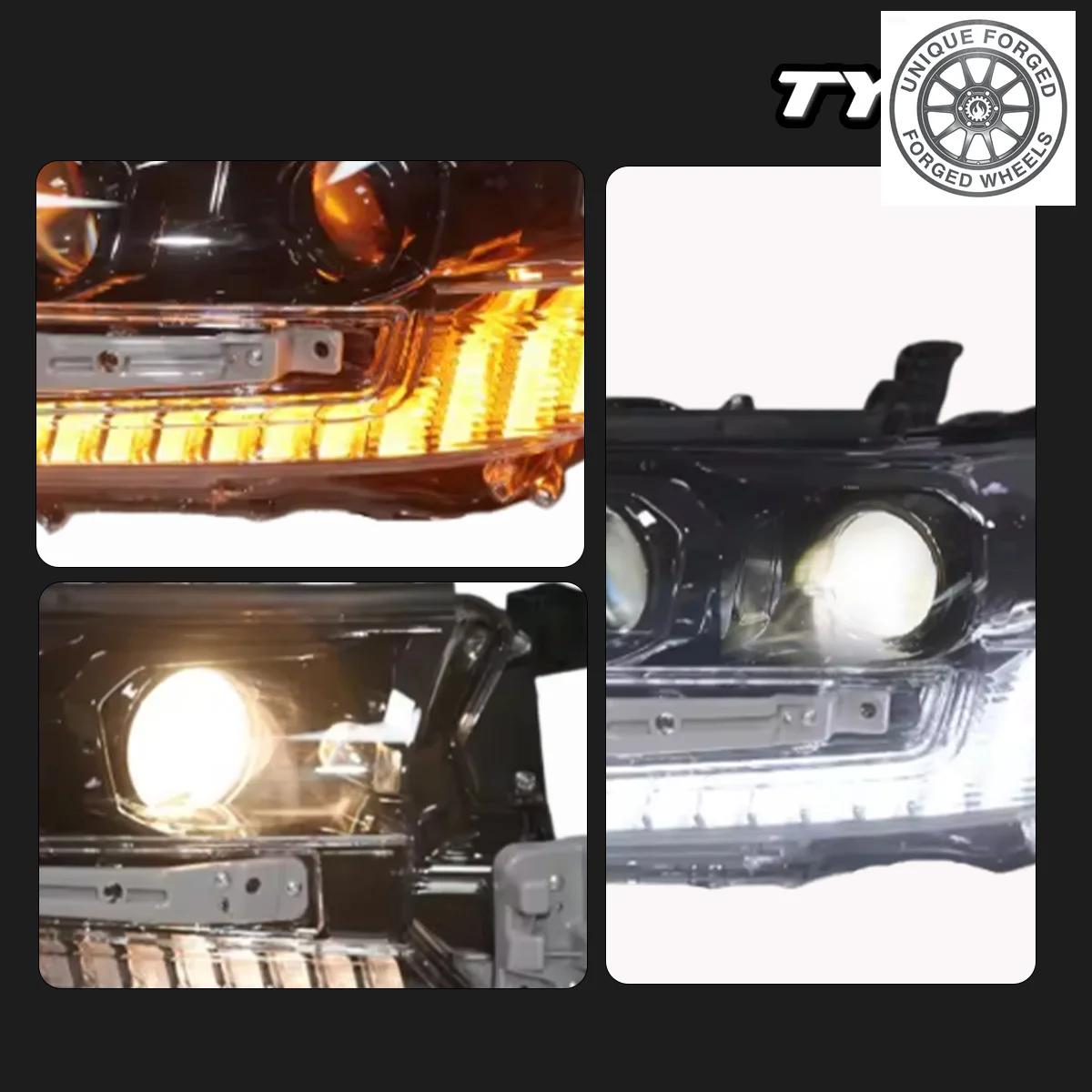 

BC Car For Toyoto Land Cruiser2016-2020Headlight Upgrade Modified to New DRL Dynamic Turn Signal LED Headlight AutoAccsori