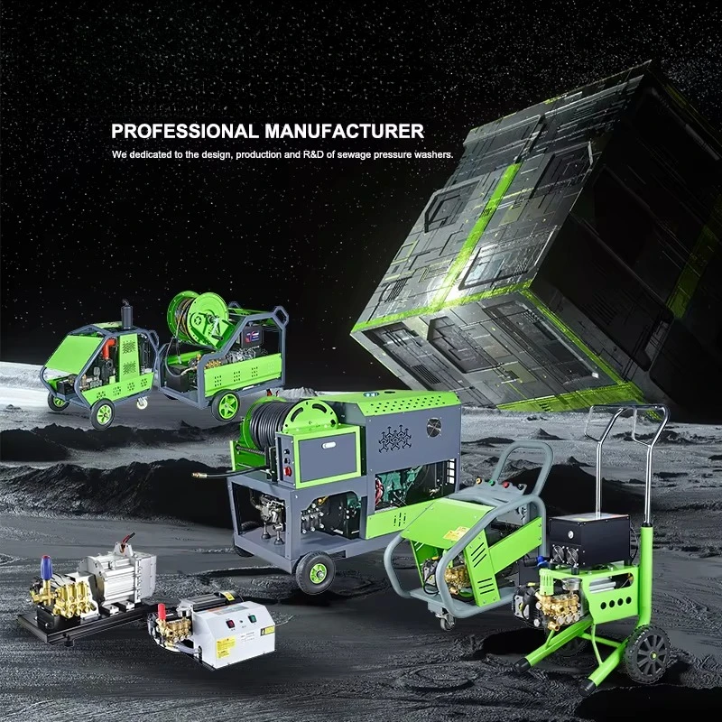 Factory Industrial Multi Functional High Pressure Hot Water Pressure Washer Cleaning Equipment