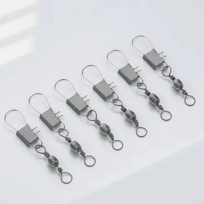 6-delige vliegerconnectorhaken Flying Line Spool vervangend onderdeel accessoires klikverbinding ijzeren metalen accessoire lager asdop