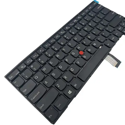 Reemplazo de teclado de portátil con puntero para ThinkPad T460P L450 T440E