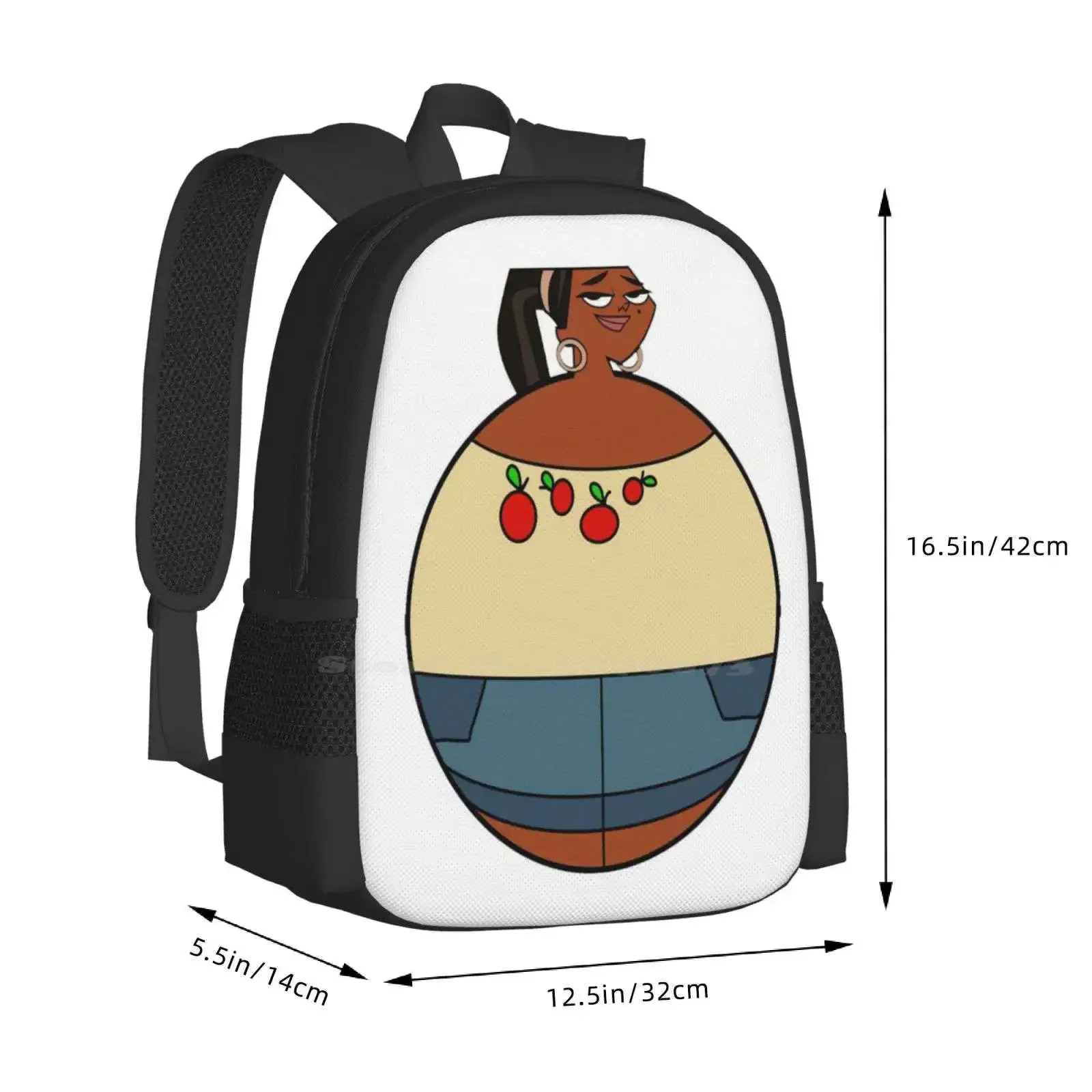 Leshawna Ball - Total Drama Hot Sale حقيبة مدرسية على ظهره حقائب عصرية Leshawna Ball Leshawna Total Drama Meme Alt Deep