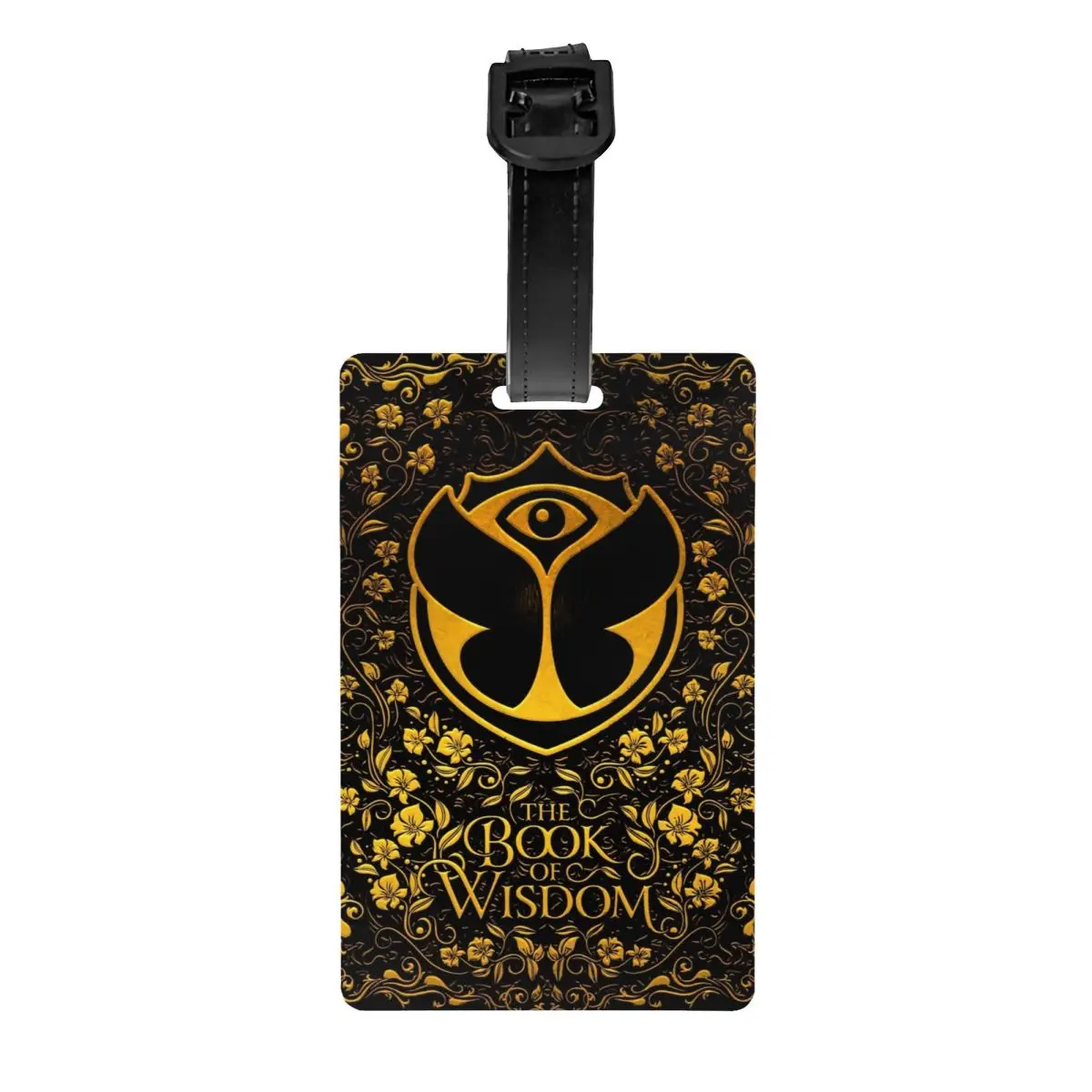 

Custom Tomorrowland Logo Luggage Tags for Suitcases Music Festival Privacy Cover ID Label