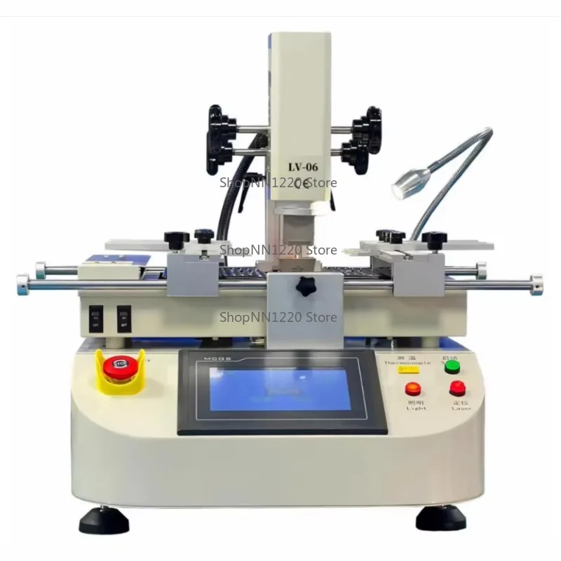 

Rework Station LV-05 3 Zones Hot Air Touch Screen Solder Machine 4500W Soldering Tools BGA Rework Station