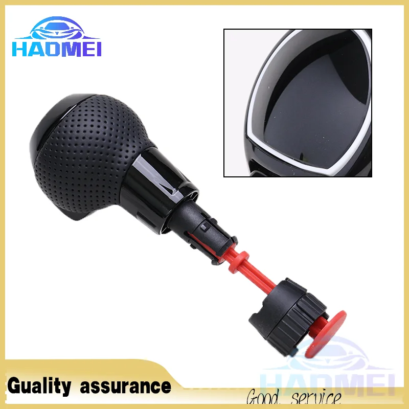 Automatic Gear Shift Knob Shift Lever Handle Head for Audi A3 S3 RS3 Q3 S6 RS6 A4 A5 A7 Passat Golf 6 7 Golf 6GTI 7GTI Golf R CC