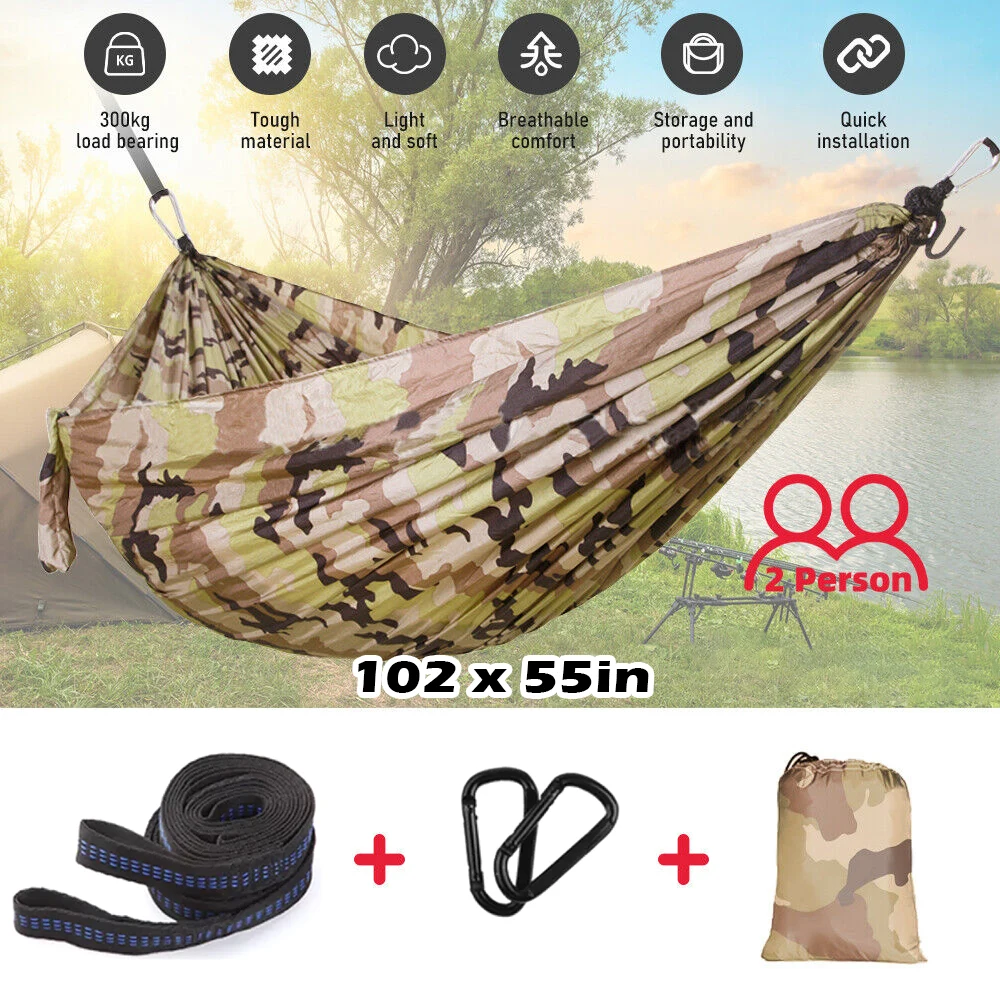 Military Outdoor Camping Touristic Beaches Sleeping Tourist Hanging Folding Beach Hammocks For Women Equipments Space Survival