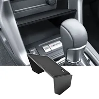 Bandeja divisora de cambio de marchas para consola central delantera, caja de almacenamiento de inserción divisora de estante para Subaru Forester 2013 2014 2015 2016 2017 2018