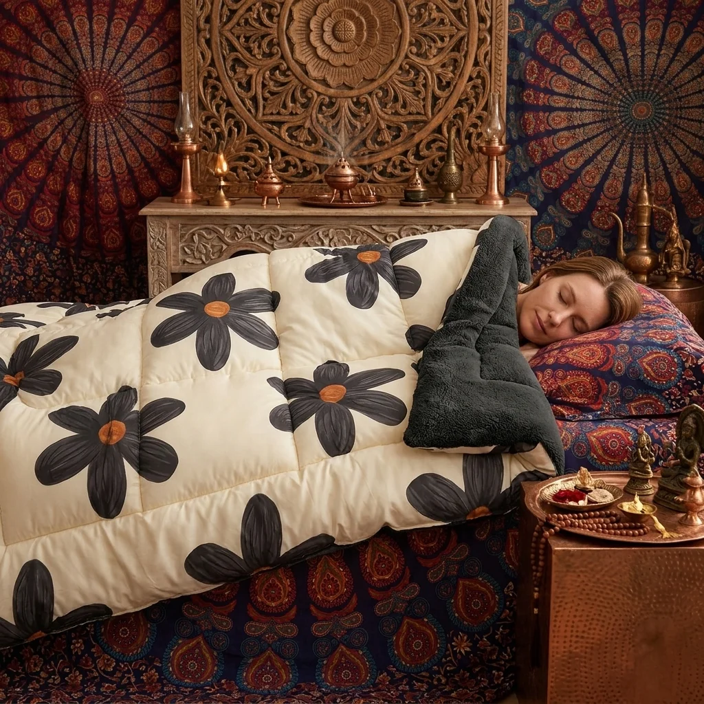 Microfiber-Filled Warm Comforter  Luxurious Soft Thick Bedspread for Bedroom and Hotel Use.