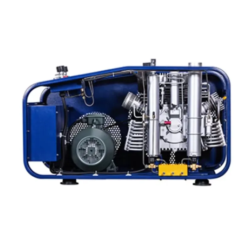 Auto Power-off 400L 300bar 30Mpa High Pressure Built-In Fan Cooling Waterproof 4500psi 30mpa Scuba Hunting Air Compressor