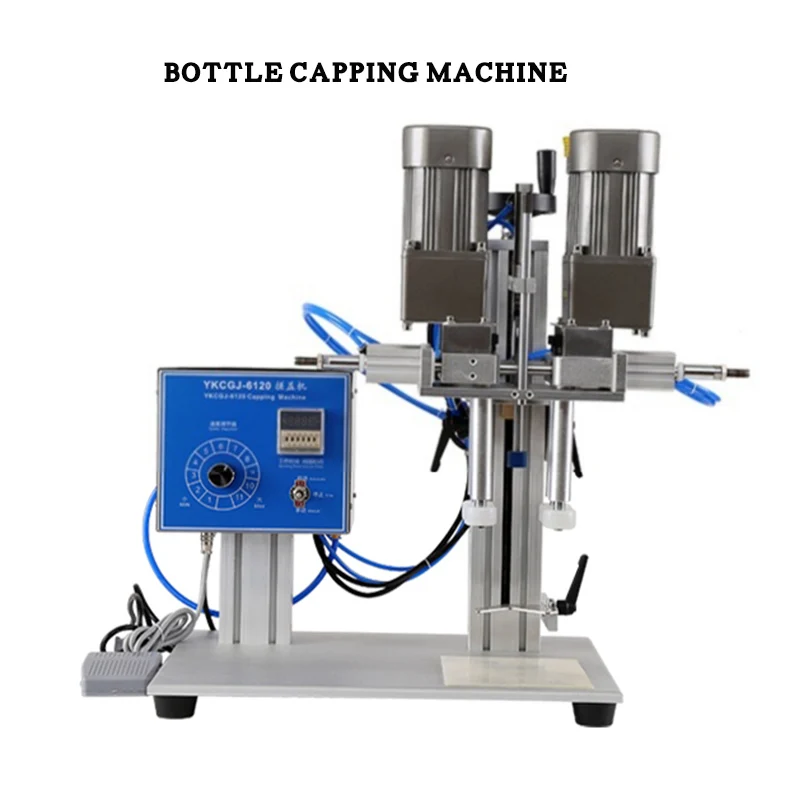 

Desktop Automatic Duckbill Capping Machine Trigge Cap Capper Twist Sealing Cap Locking Capping Screwing Machines