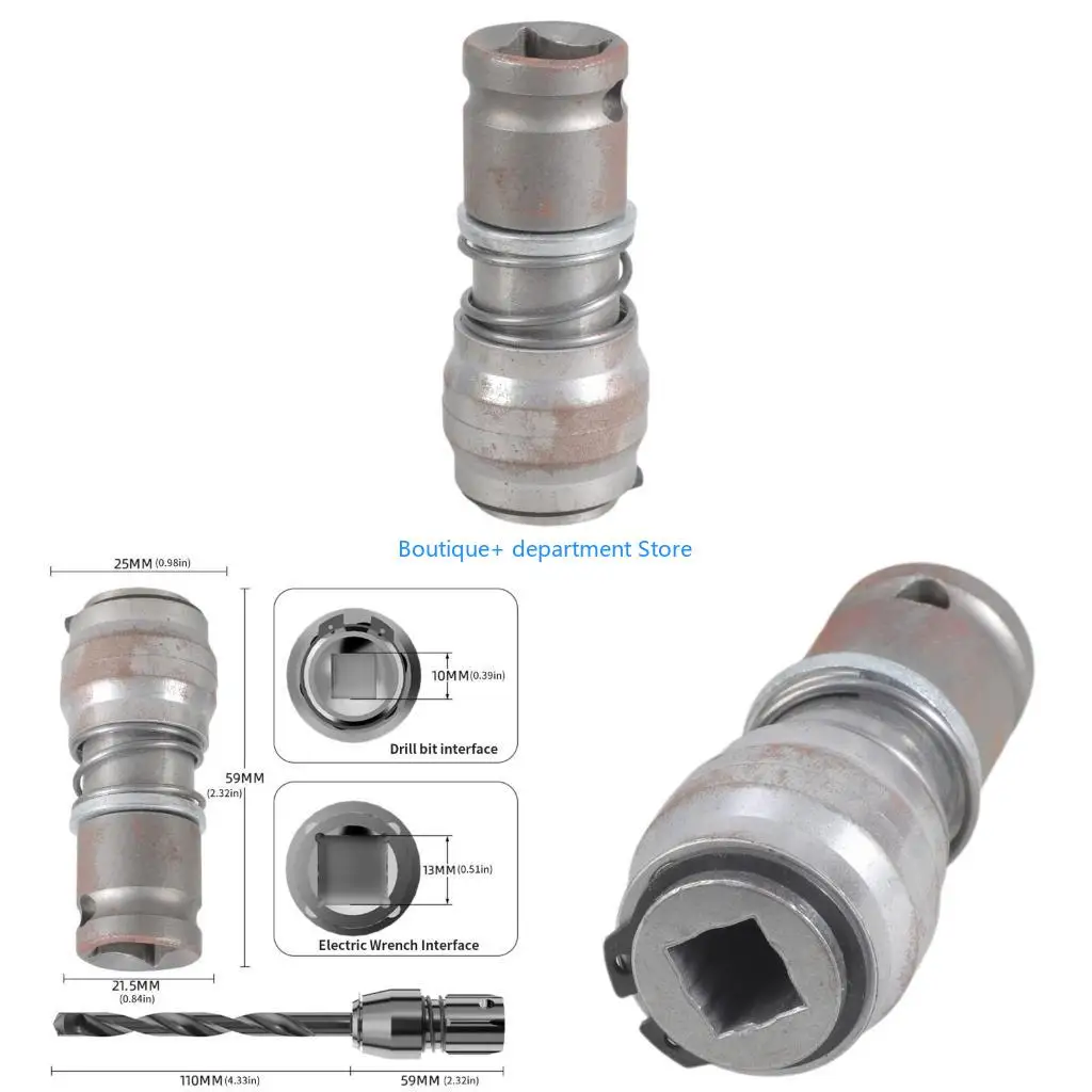 E1PD Electric Drill Conversion Collets Chuck Holder Power Drill Adapter Converters