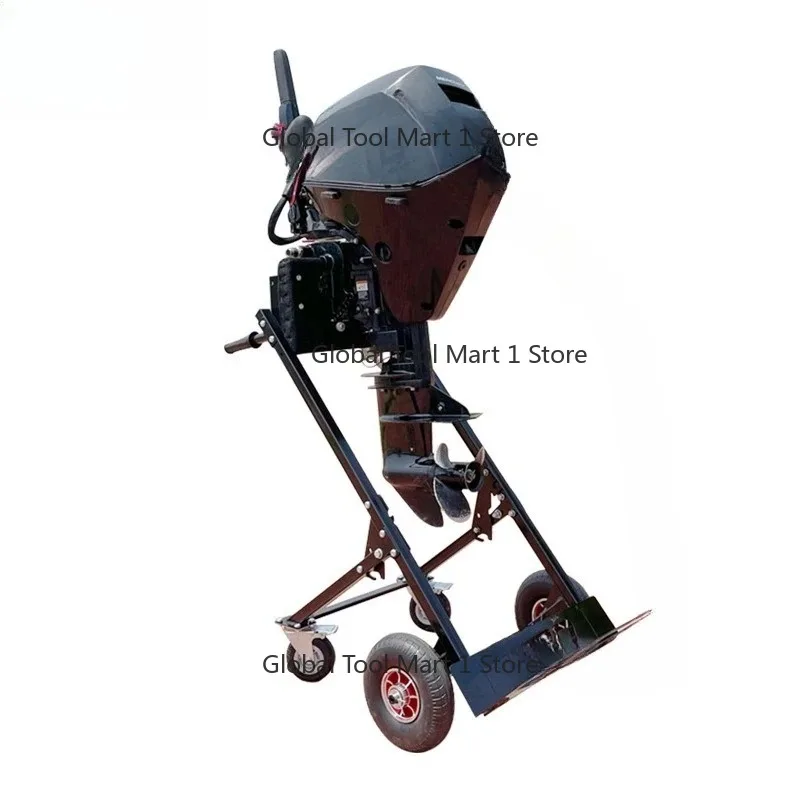 

Outboard folding cart Easy to carry Engine bracket Fishing Boat thruster Display stand