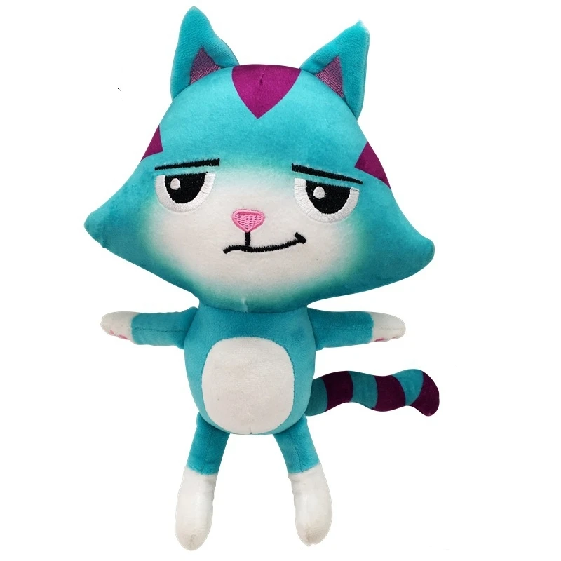 9 beliebte Gaby-Puppenhaus-Plüschtiere, Mercat-Cartoon-Füllung, Tier, lächelnde Katze, Auto, Katze, umarmt Gaby-Mädchen-Puppe, Kindergeburt