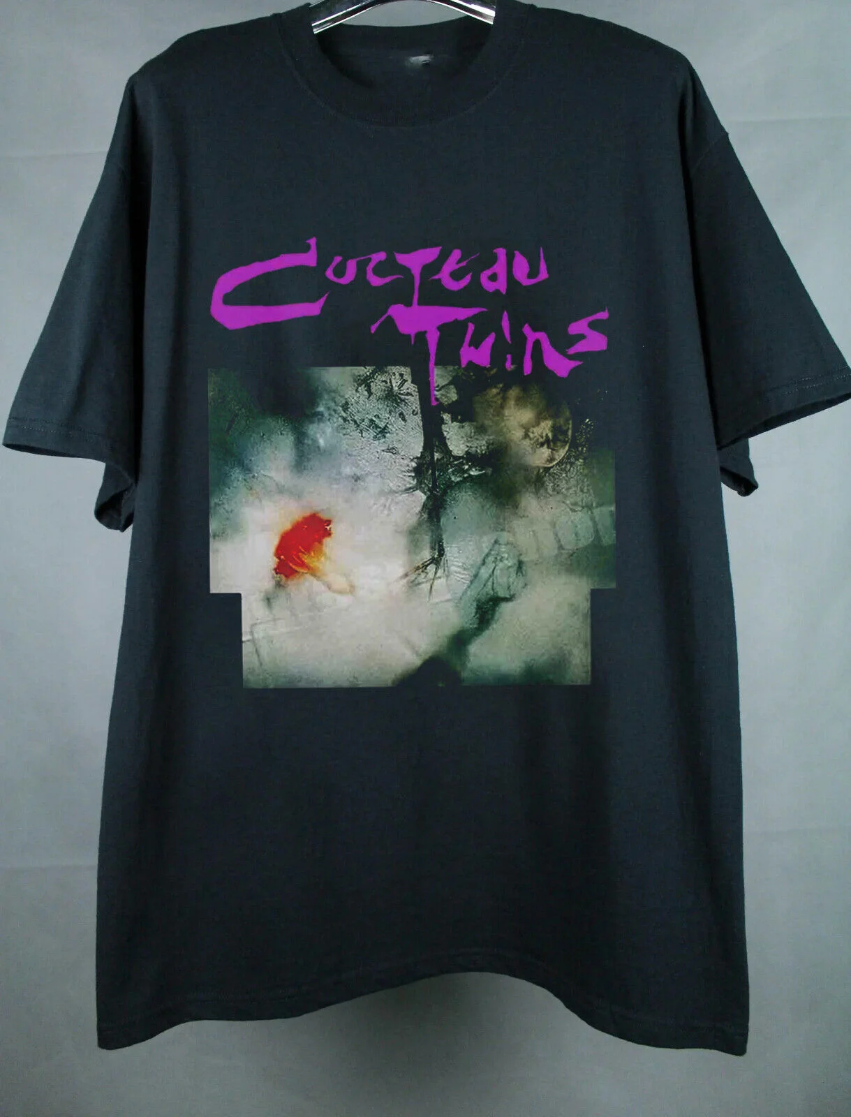 Cocteau Twins Rock Music Tee Shirt Cotton Unisex Black