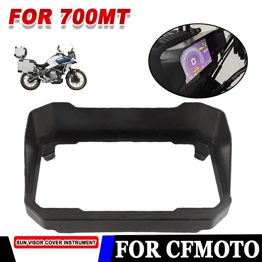 

For CFMOTO 700MT MT700 700 MT Motorcycle Sun Visor Cover Dashboard Sunshade Guard Instrument Screen Protection Accessories
