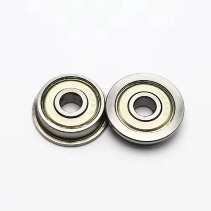 Hoogwaardige CNC-gefreesde precisiekogellagers met flensmontage en rib voor broots- en boortoepassingen