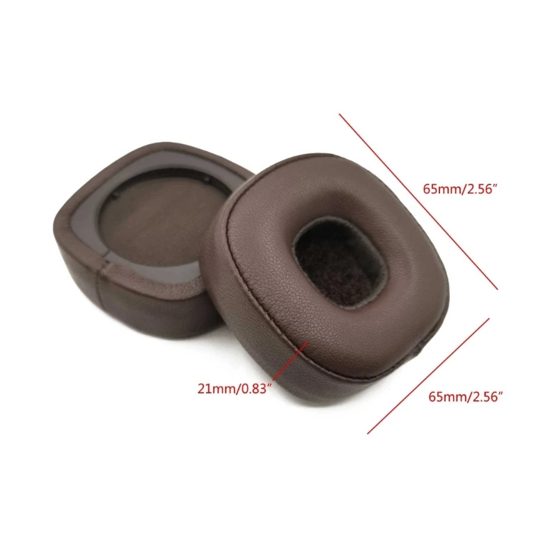Penggantian bantalan telinga kulit domba bantalan telinga bantal untuk Marshall Major 2 3 4 MID ANC Headset suku cadang perbaikan