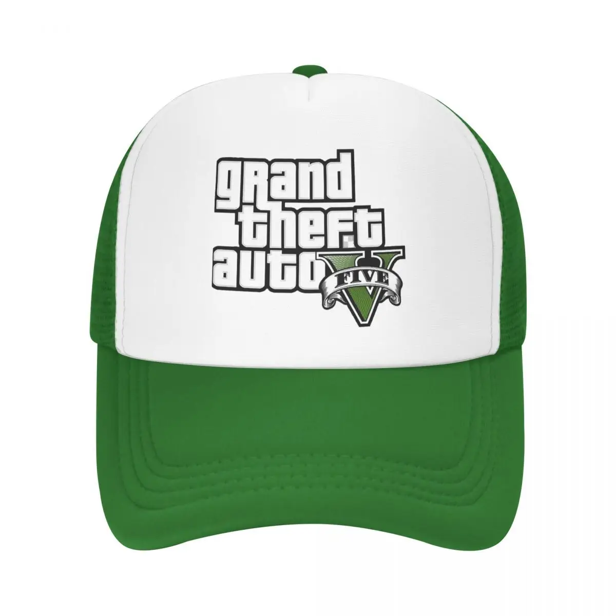 GTA 5 San Andreas Mesh Baseball Caps Unisex Hip-Hop Sun Caps Hat Breathable Polyester Sports Cap Summer Trucker Hat