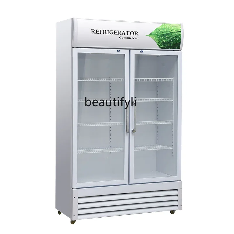 

FGVetrina per bevande da pesca alla frutta con barra del latte fresco armadio refrigerato verticale per la conservazione della f